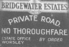 Bridgewater Estates private road