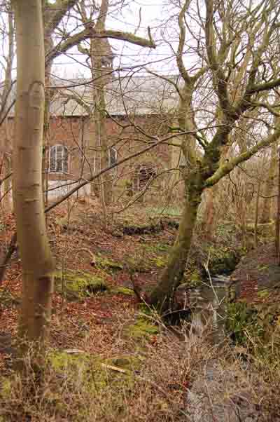 Ellenbrook chapel & the brook