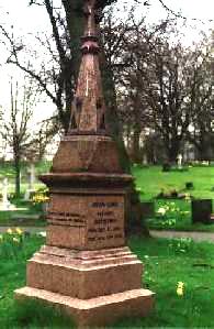 Joseph Evans monument