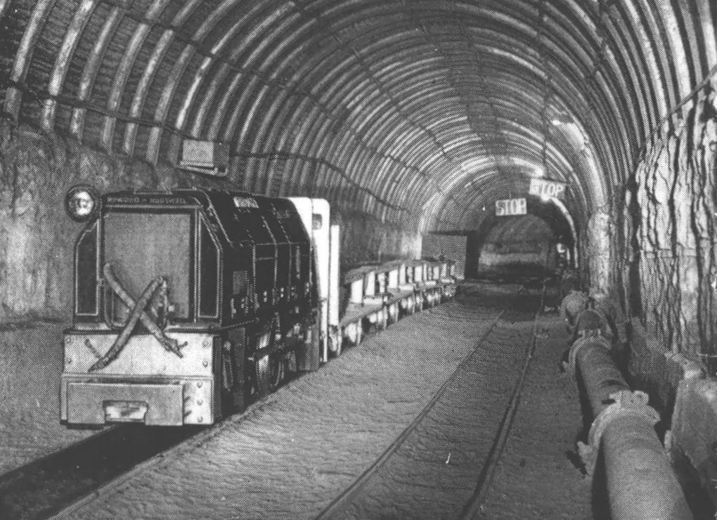Underground locomotive